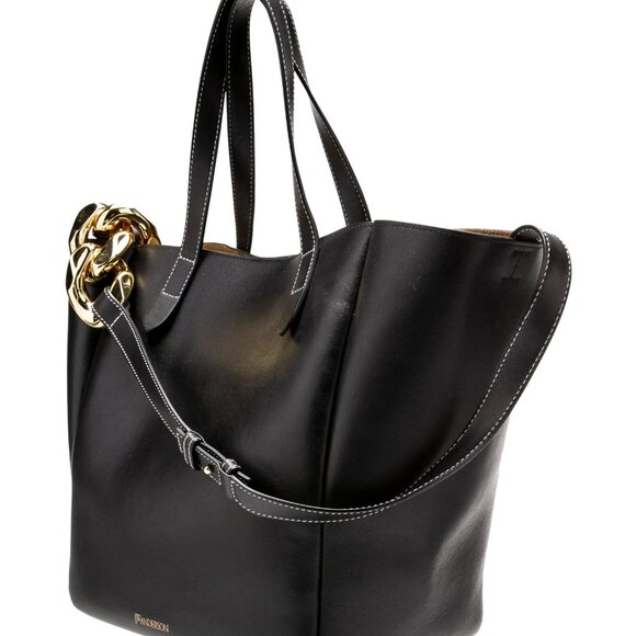 JW Anderson Leather Corner Tote Bag - Picture 2 of 4